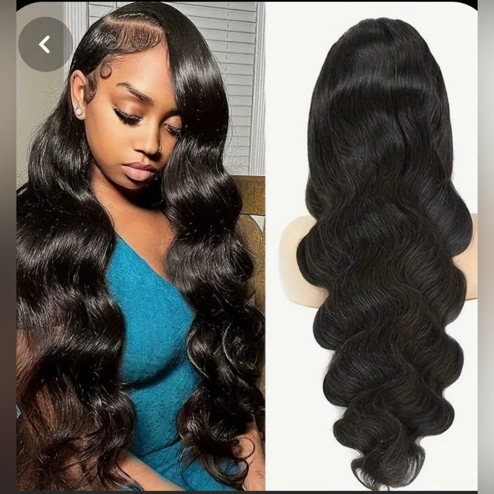 100% GLUE LESS HUMAN HAIR WIG!!!!